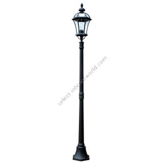 Elstead Lighting / Outdoor Post Lights / Ledbury Black