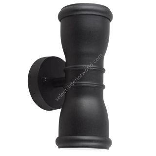 Elstead Lighting / Outdoor Wall Lights / Malvern Up & Down Black