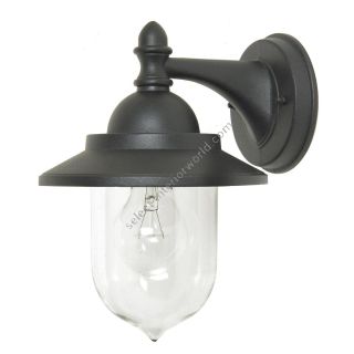Elstead Lighting / Outdoor Wall Lights / Sandown Lantern Black
