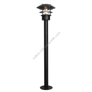 Elstead Lighting / Outdoor Bollard Lights / Helsingor 1 Lantern Black