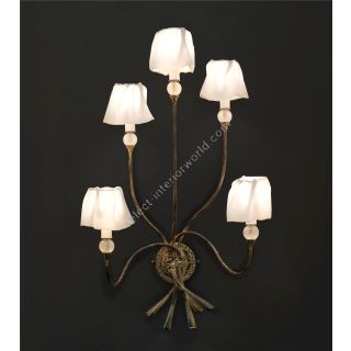 Officina Ciani / Wall Sconces / Iron Decorated HL1010WA-5 Soft