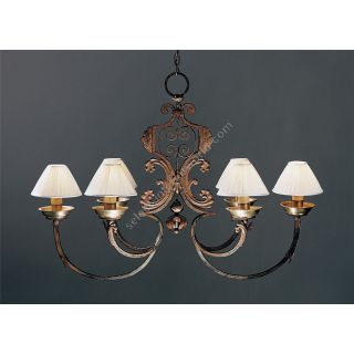 Officina Ciani / Chandeliers / Wrought Iron HL1031CH-6 Cortine