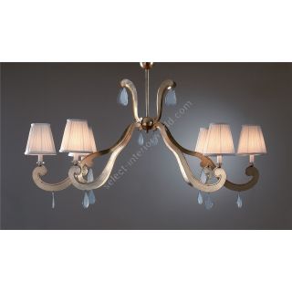Officina Ciani / Chandeliers / Iron with Crystals HL1036CH-6 Formelle