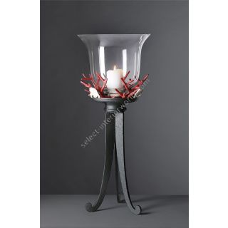 Officina Ciani / Candlesticks / Coral in Iron and Cast Brass HL1048CA Coralli