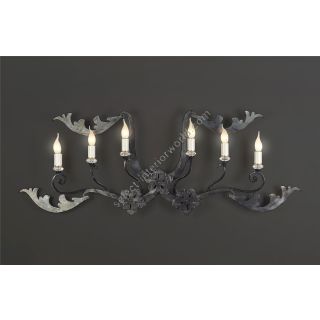 Officina Ciani / Wall Sconces / Metal with Crystals Details HL1055WA-6 Marot