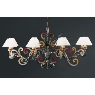 Officina Ciani / Chandeliers / Forged Iron HL1058CH-8