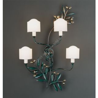 Officina Ciani / Wall Sconces / Iron and Brass HL1095WA-4 Olivo