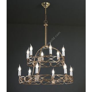 Officina Ciani / Chandeliers / Hl1097CH-12 Incroci