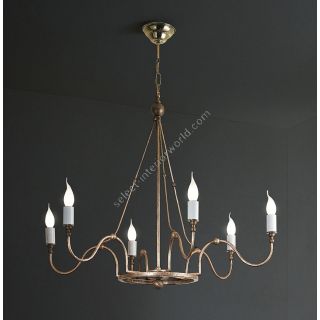 Officina Ciani / Chandeliers / Iron Simple HL1098CH-6 Tondino