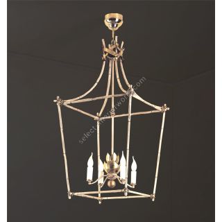 Officina Ciani / Lanterns / Iron with Bamboo Decor HL1101CH-4 Bamboo