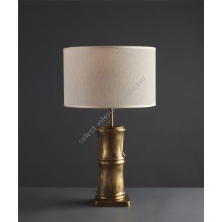 Officina Ciani / Table Lamps / in Brass with Bamboo Motif HL1101TA-1 Canna
