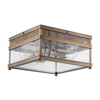 Elstead Lighting / Outdoor Ceiling Lights / Holborn Flush Dark Bronze