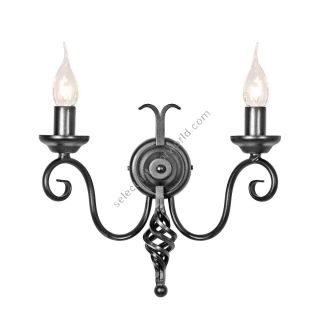 Elstead Lighting / Wall Lights / Harlech 2 Black