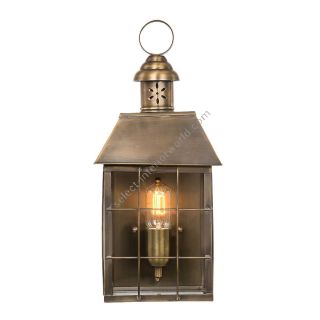 Elstead Lighting / Outdoor Wall Lights / Hyde Park Aged Brass