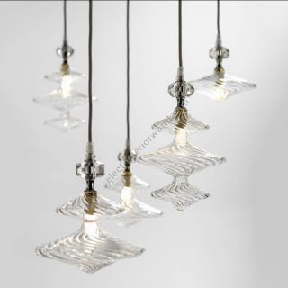 Spider Chandelier 12-Light, Contemporary by Il Paralume Marina