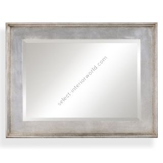 Jonathan Charles / Rectangular Silver Leaf Mirror / 494461-SIL