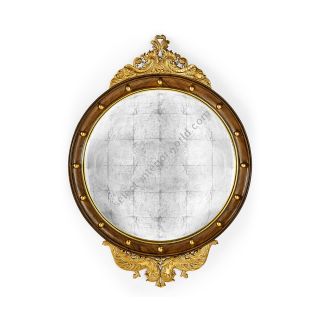 Jonathan Charles / Regency Style Circular Mirror / 493028-GIL