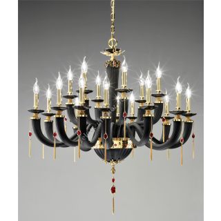 Euroluce Lampadari / Chandeliers / Julienne Black&Gold L12+6