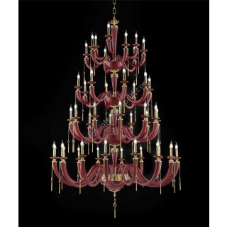 Euroluce Lampadari / Chandeliers / Julienne Red&Gold L45