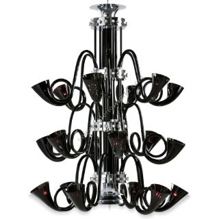 Arte Veneziana / Chandeliers / Jussieu Art Déco LDC-GLF-007-LC300