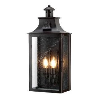 Elstead Lighting / Outdoor Wall Lights / Kendal 2 Lantern Old Bronze