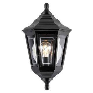 Elstead Lighting / Outdoor Wall Lights / Kinsale Flush Lantern Black