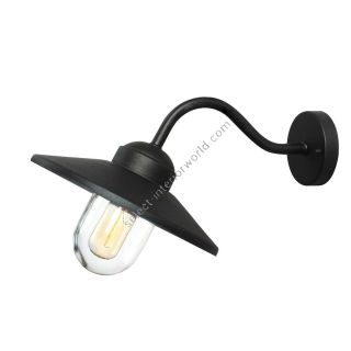 Elstead Lighting / Outdoor Wall Lights / Klampenborg Lantern Black