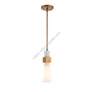 Elstead Lighting / Pendant Lights / Kristy 1 lt Mini Distressed Gold