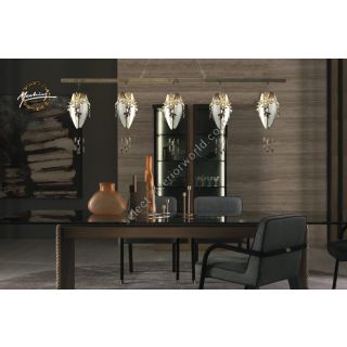 Mechini / Chandeliers / Bohemian Crystal and Lamp Shades L-flute/5 Line