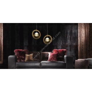 Mechini / Pendant Lights / White Glass Lampshade L-Round-1