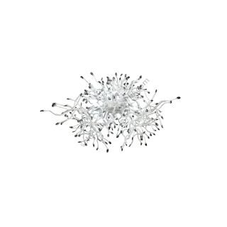 Mechini / Chandeliers / Clear and Coloured Bohemian Crystal L-Spidery/12 white