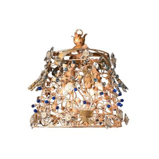 Mechini / Chandeliers / Clear Bohemian Crystal and Murano Glass L104/4