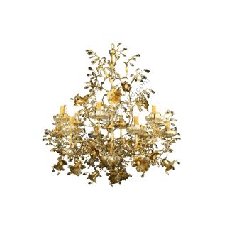 Mechini / Chandeliers / Clear Bohemian Crystal and Murano Glass L241/10