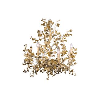 Mechini / Chandeliers / Wrought Iron with Murano Glass L261/8