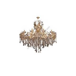 Mechini / Chandeliers / Clear and Coloured Bohemian Crystal L800/11