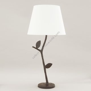Objet Insolite / Bronze table lamp / Lampe Flora