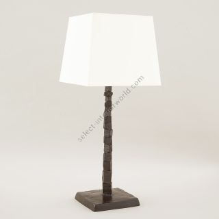Objet Insolite / Bronze table lamp / Lampe Fragile