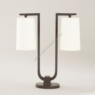 Objet Insolite / Bronze table lamp / Lampe Gustave