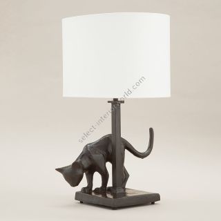 Objet Insolite / Bronze table lamp / Lampe Lili
