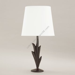 Objet Insolite / Bronze table lamp / Lampe Lys