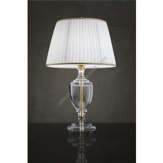 Italian Luxury Lighting / Table Lamps / Crystal With Lampshade LF1030
