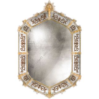 Arte Veneziana / Wall Mirrors / Lilium Venetian Style MVX-LDC-001-020EG