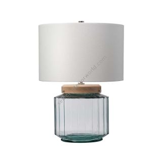 Elstead Lighting / Table Lamps / Luga Glassware Clear & Natural