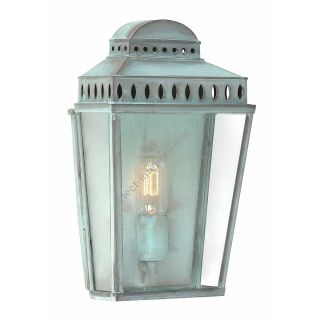 Elstead Lighting / Outdoor Wall Lights / Mansion House 1 Lantern Verdigris