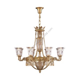 Mariner / Chandeliers / Casted Bronze & Scholer crystal 19227.1