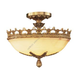 Mariner / Pendants & Suspension Lights / Casted Bronze & Alabaster 18897.0