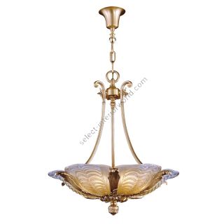 Mariner / Pendants & Suspension Lights / Casted Bronze & Venetian glass 19494.1