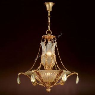 Mariner / Chandeliers / Casted Bronze & Venetian glass 19614.0