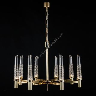 Mariner / Chandeliers / Brass & Italian crystal 20216.0