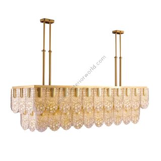 Mariner / Pendants & Suspension Lights / Casted Bronze & Venetian glass 20168.1